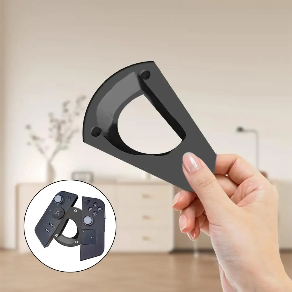 For Legion Go Controller Grip Clip Holder Triangle Shape Red Or Black For Lenovo Legion Go Handle Controller Connector B4C7