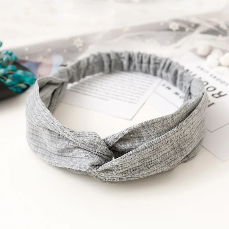 2026 Neues Design Modische Damen Sommer-Stil Stirnbänder Böhmischer Mädchen-Kreuzturban Bandagen-Haarbänder Haaraccessoires – Detail 16
