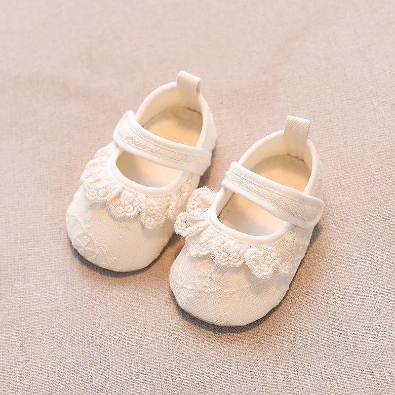 

Zapatos Bebe Niña Baby Shoes 2024 Spring New Babys Lace Lace Princess Shoe Soft Sole Baby Walking Shoe Girls Shoes Boys Shoe