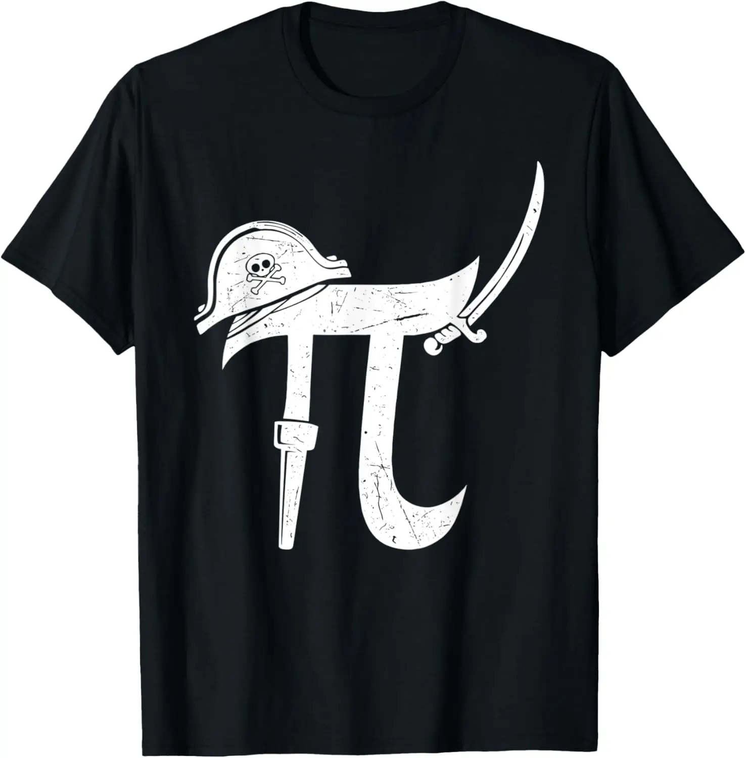 

Funny Pi-Rate Math Pirate Pun Halloween T shirt T-Shirt