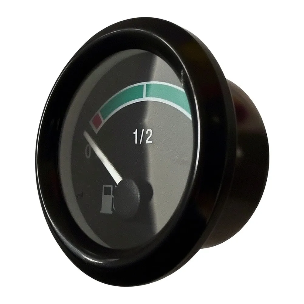 JYK-3G Fuel Level Display Gauge for Vehicle and Generator Applications 12V 24V with Integrated Cable Connector