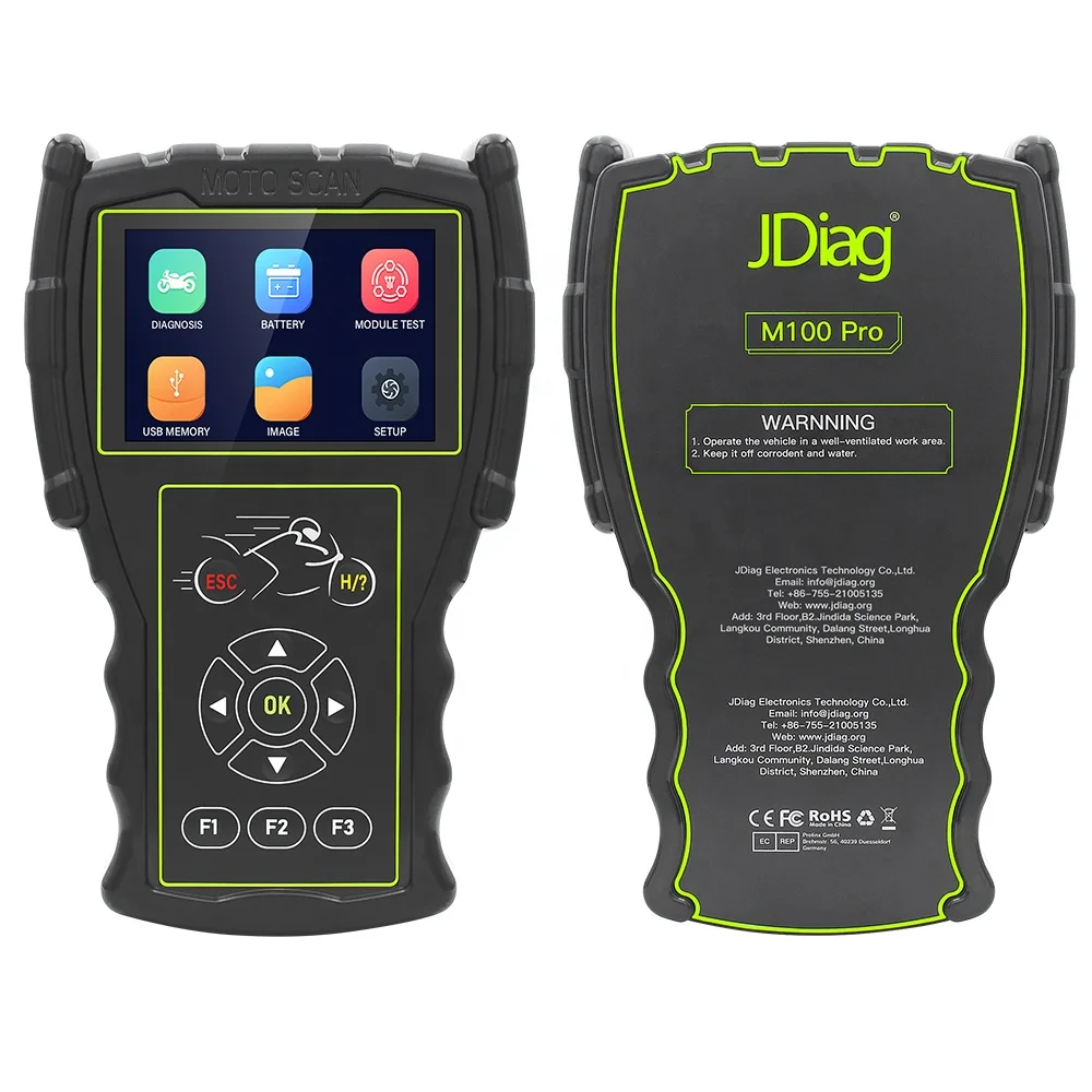 2023 Latest Handheld Code Reader JDiag M100 Pro EFI System Test Universal Motorcycle Diagnostic Tool accurate manufacturer price urine test strip reader w 200b semi automatic urine analyzer