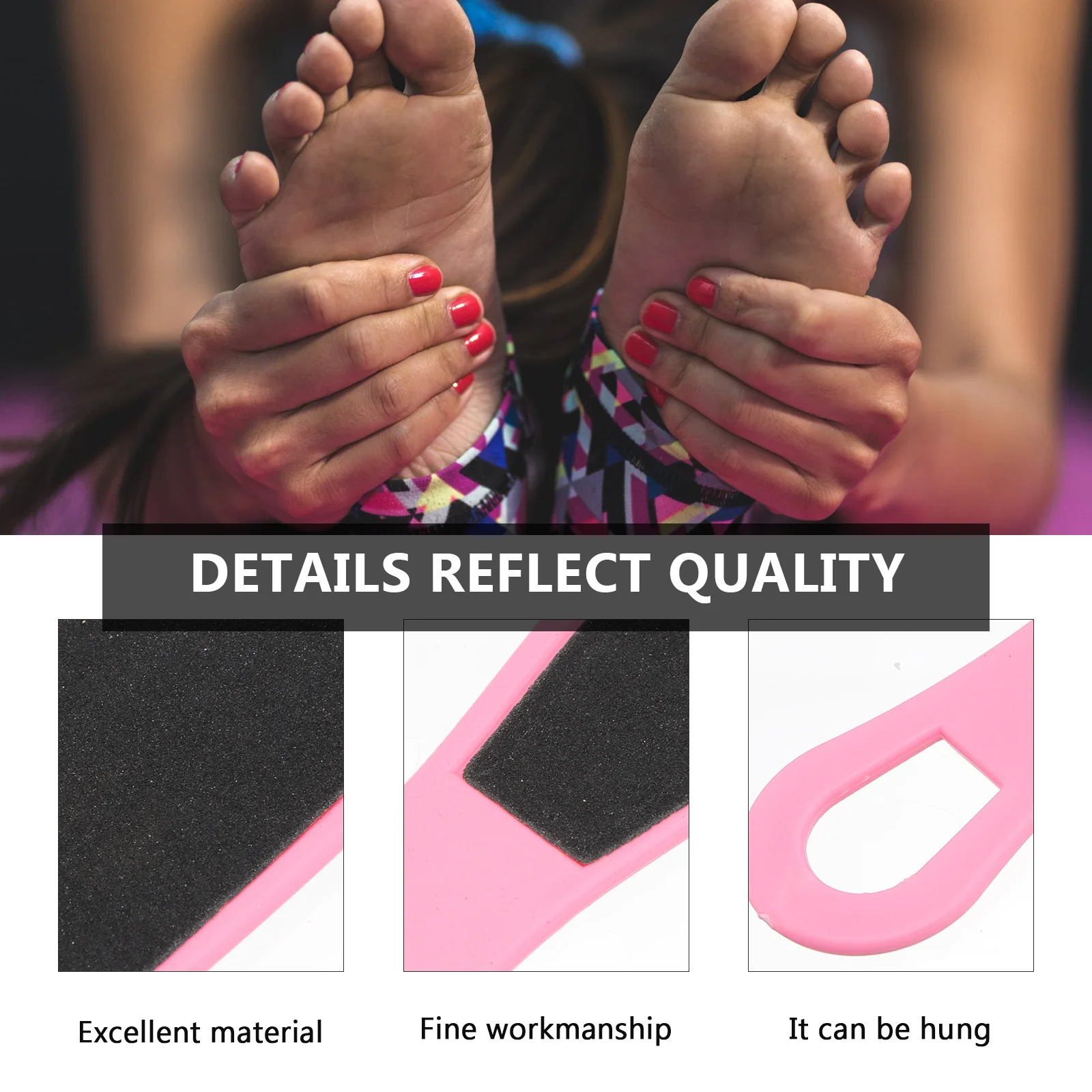 10 pçs dupla face fosco pés arquivos portátil removedor de calos para pele lisa pedicure pé arquivo purificador esfoliante rasp pé