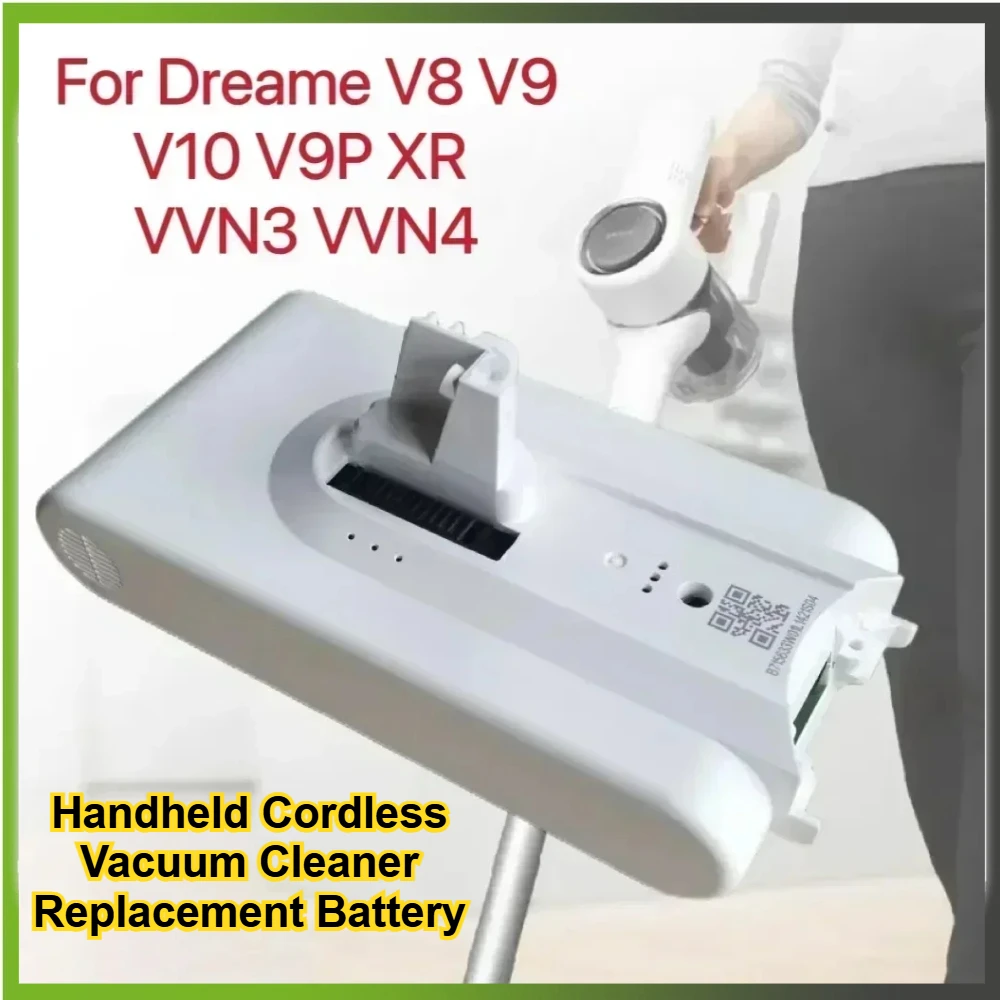 

5000mAh Lithium Battery for Dreame V8 V9 V10 V9P XR VVN3 VVN4 Handheld Cordless Vacuum Cleaner Parts Replacement Battery