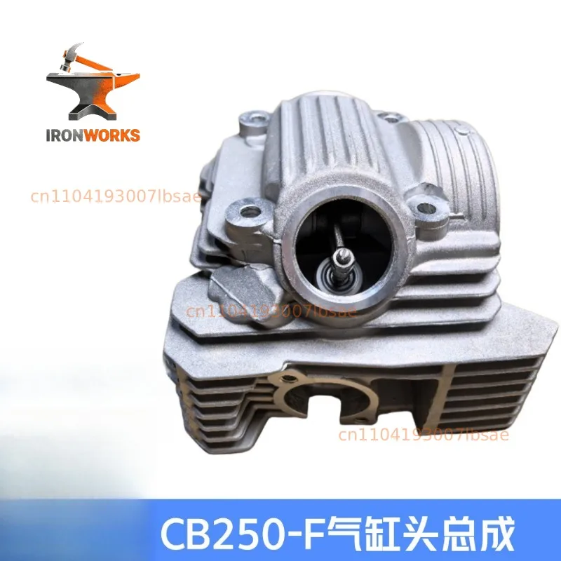 CB250-F engine cylinder head assembly, suitable for 249CC single cylinder air-cooled motorcycle