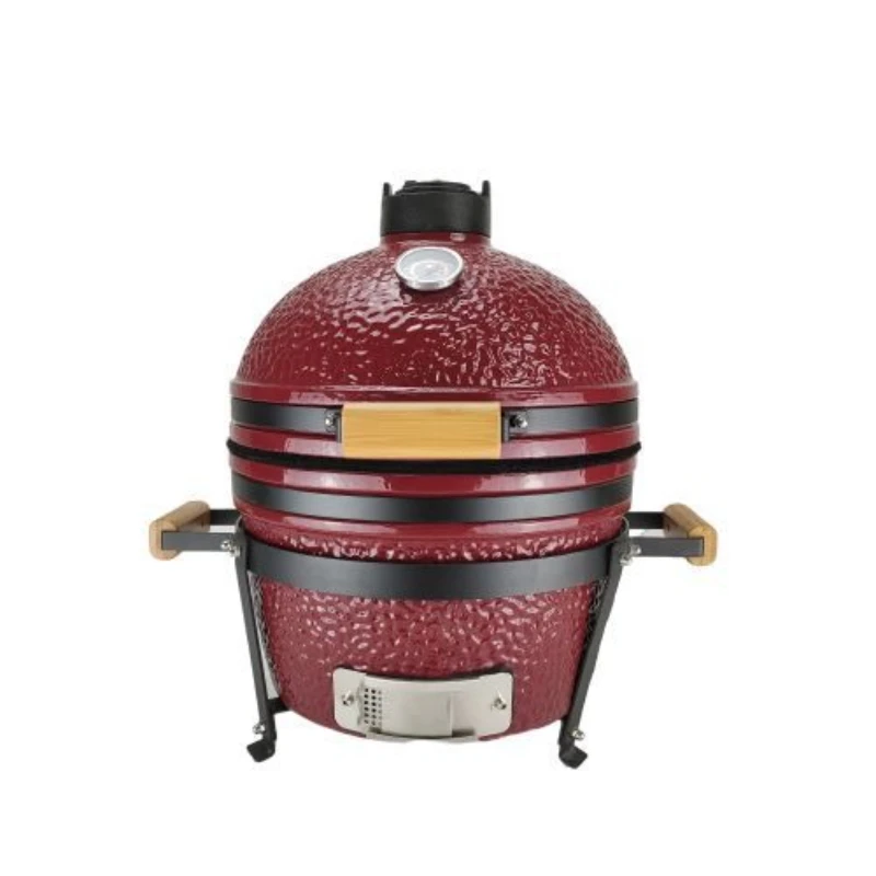16-Inch Outdoor Grill Charcoal Smoke Grill Ceramic Stew Grill