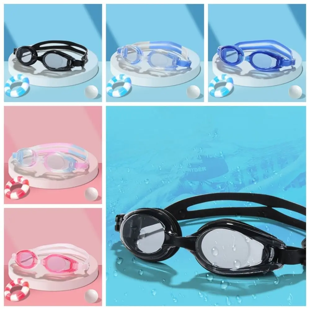 Lunettes de natation unisexes anti-buée anti-UV, réglables, étanches, pour plongée en piscine