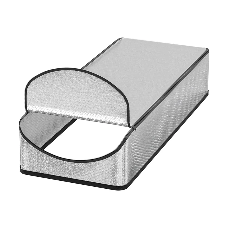 DELAM-Cubierta aislante para escaleras de ático con bolsa aislante con cremallera, ahorro de energía, cubierta de 25X54X11 pulgadas para aislar acceso al ático