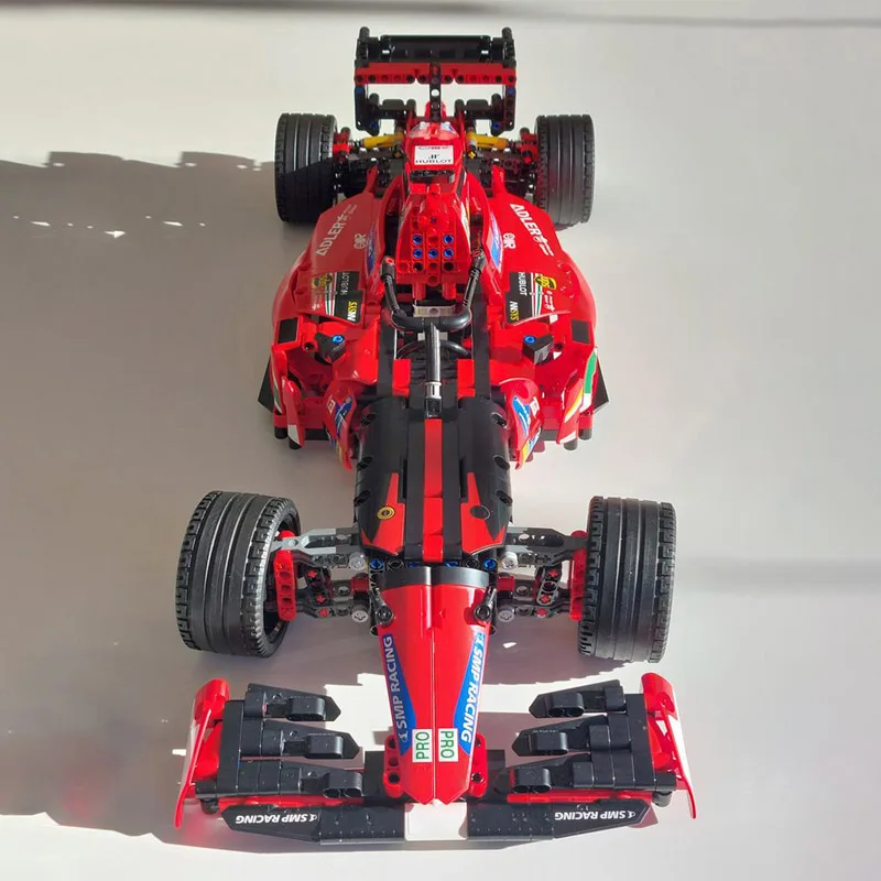 2024 NEW Technical Classic Formula F1 Racing Car MOC-42141 Buiding Blocks Model Kit DIY Bricks Toys For Boys Giftd Decoration