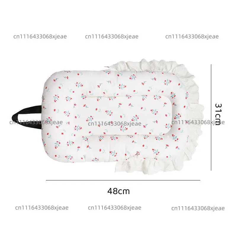 Pet cart edge pad, anti-dirt towel, surrounding pad pillow, cute three-piece set, universal for cats and dogs