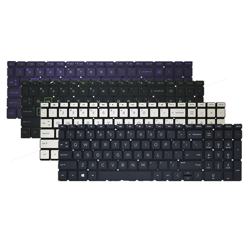 New Genuine Laptop Keyboard Compatible for HP TPN-C133 TPN-C135 TPN-C136 TPN-Q200 TPN-Q208 TPN-Q210 TPN-C141 15-CS 15-CW 15-DK