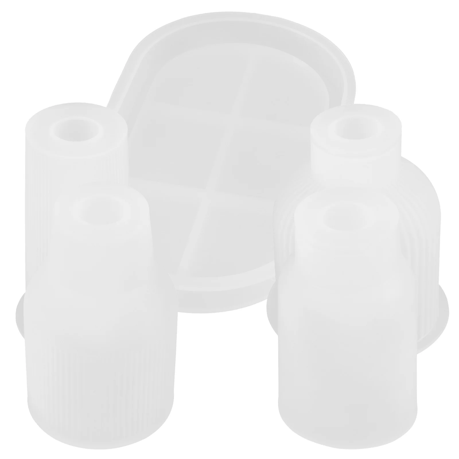 

Vase Mold Set Silicone Bottle Molds for Resin Casting Decorative Flower Pot Crafts Easy Release Smooth Finished DIY Home Use
