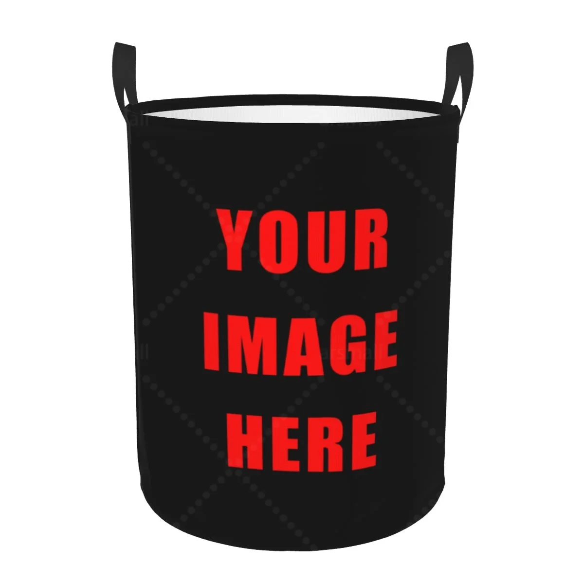 

Your Own Design Printed Laundry Hamper Large Clothes Storage Basket Toys Bin Organizer for Nursery Home Bathroom Bedroom