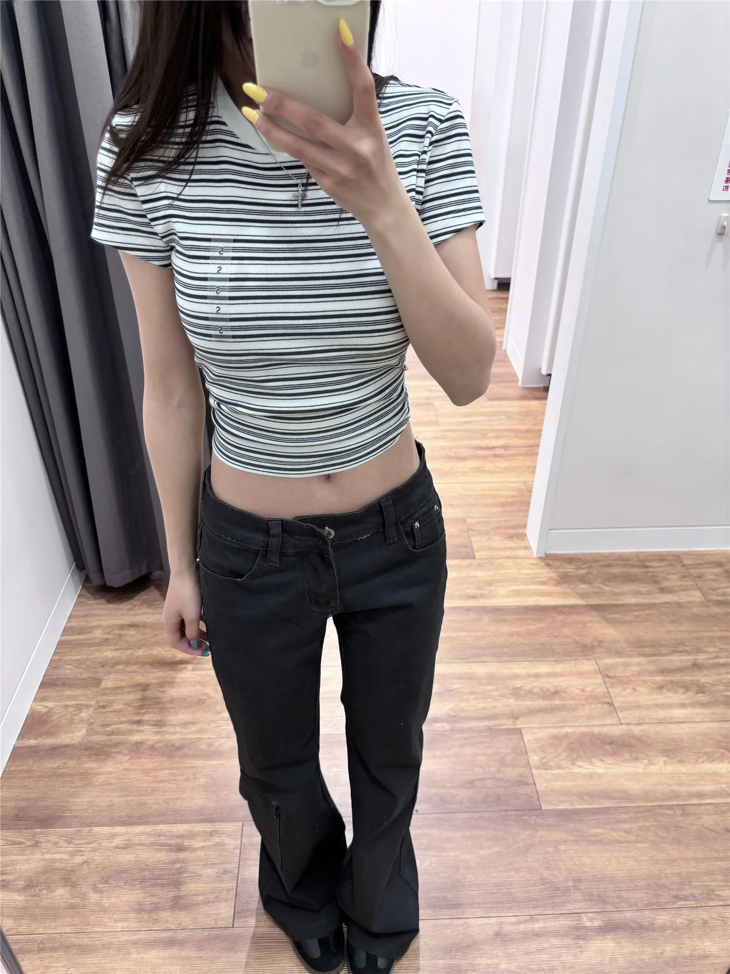 

Джинсы-клеш для высоких женщин, удлиненные, облегающие, с низкой посадкой, с множеством карманов, повседневные, хлопковые, рабочая одежда, весна-лето