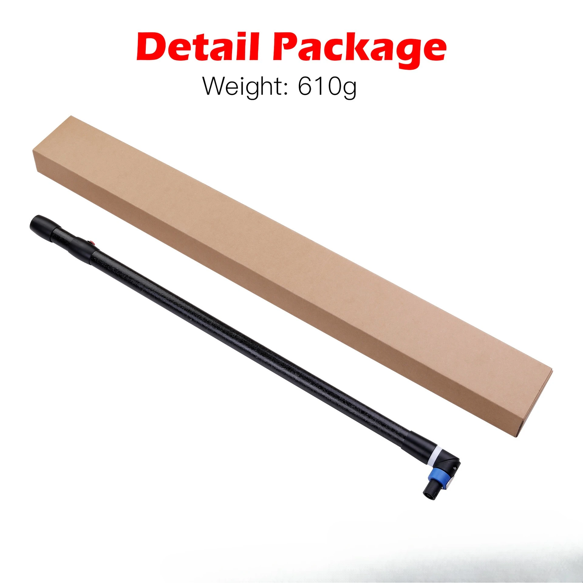 Extension rod for PDR007 equipment