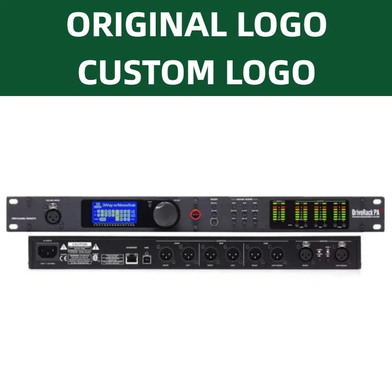 Processore audio Paulkison DBX PA2 Processore Dsp 2 ingressi 6 uscite Processore audio digitale Dsp