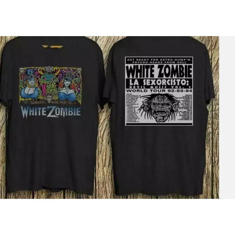 Vintage White Zombie La Sexorcisto Devil T Shirt