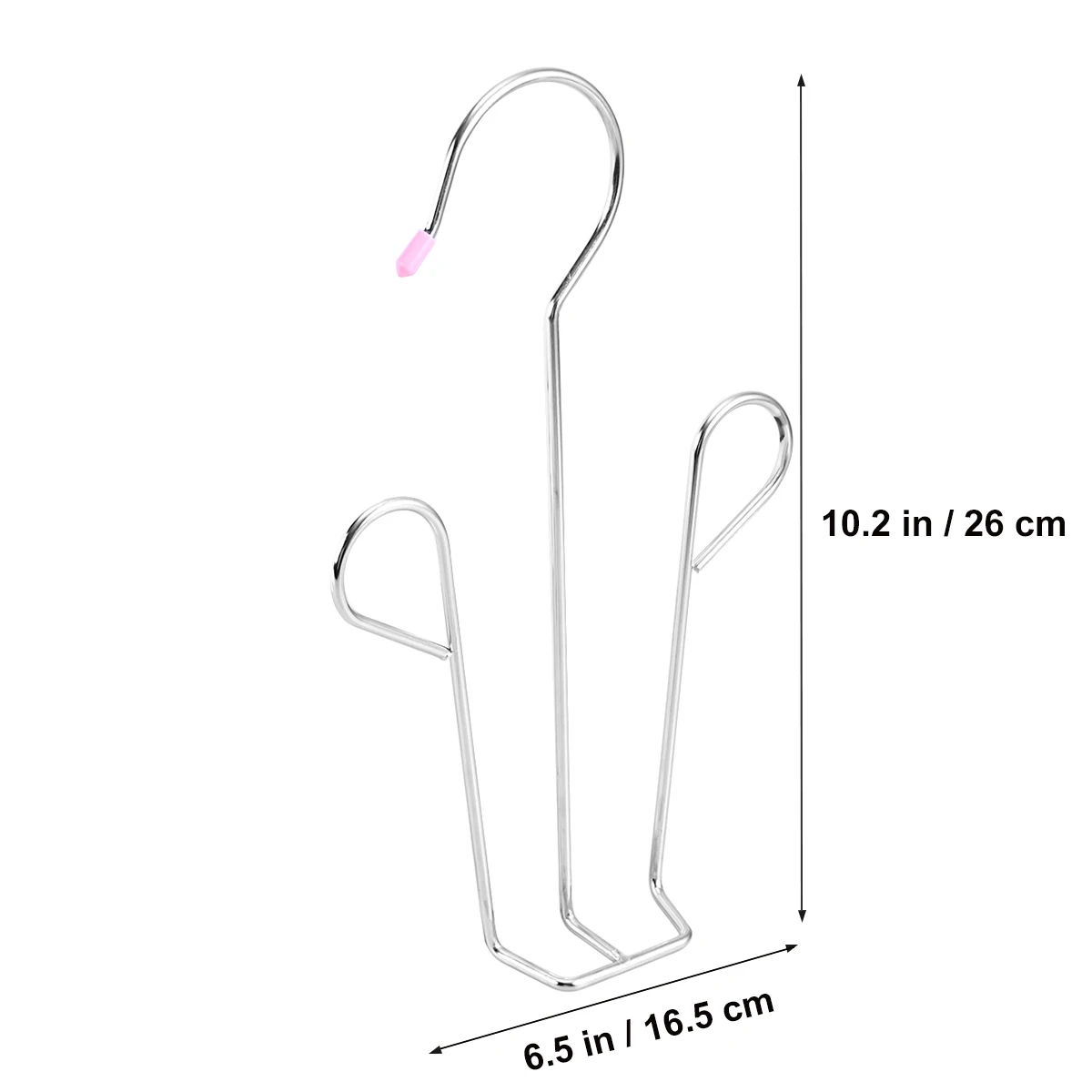 

2 Pcs Shoes Drying Rack Stainless Steel Lightweight Strong Dryer Hanger for Long Boots Desiccants Deodorants clips Sunbathing