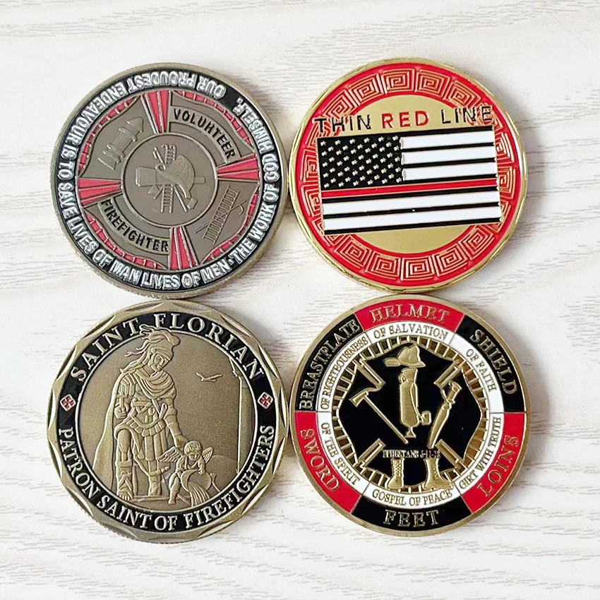 American Firefighter Challenge Coin Commemorative Coin