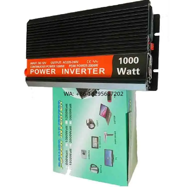 

Manufactory Solar Inverter 150W 200W 300W 400W 500W 600W Modified Sine Wave Dc12V/24V to Ac110v220v Solar Inverter for Africa