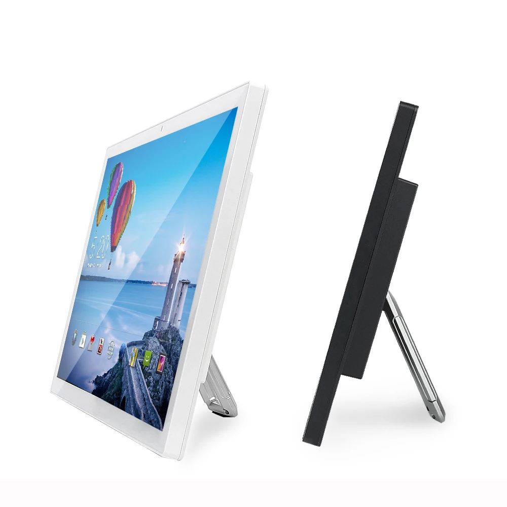 Android industrial poe tablet 14 Polegada incell tela de toque montado na parede embutido hdmi na exibição vesa pendurar monitor