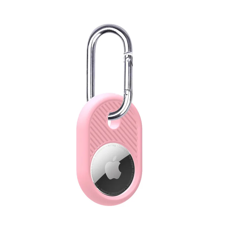 Étui de protection en silicone pour Apple Airtags, housse pour Air Tags, localisateur Tracker, dispositif anti-perte, porte-clés, manchon de protection, 500 pièces