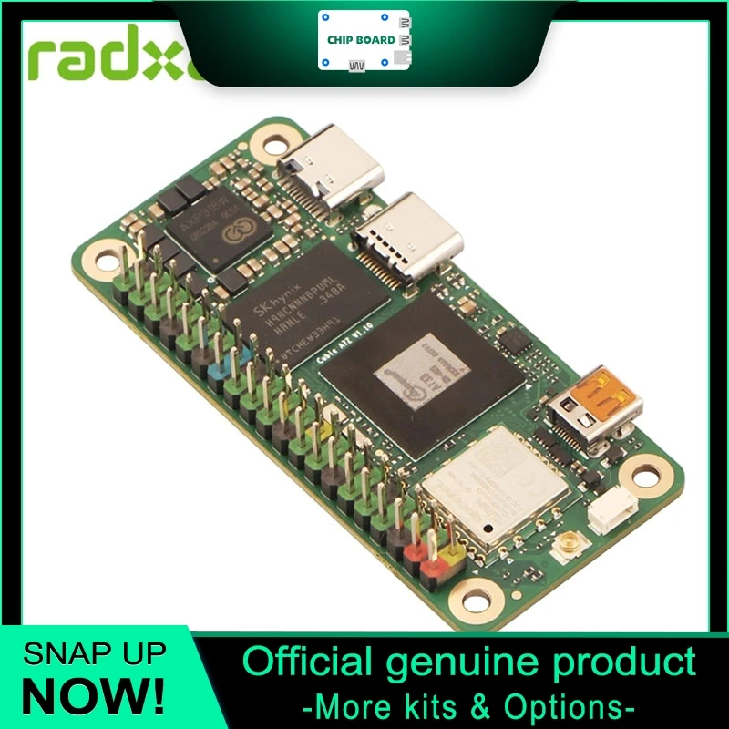 Radxa Cubie A7Z SBC avec processeur Allwinner Octa-Core, sorties d'affichage doubles et coprocesseur RISC-V dédié