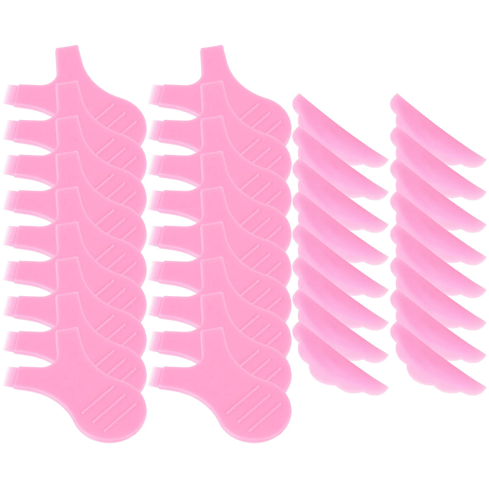 1 Juego de 1 Juego de Kit permanente de pestañas, herramientas de elevación de pestañas de silicona para extensión, cepillo de elevación de injerto, almohadillas para pestañas postizas, esteras permanentes, maquillaje