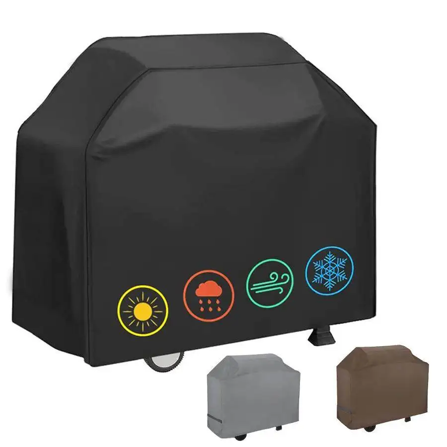 

Чехол для уличного гриля: пылезащитный, водонепроницаемый, солнцезащитный, для трансграничной торговли, защита для барбекю, домашний текстиль