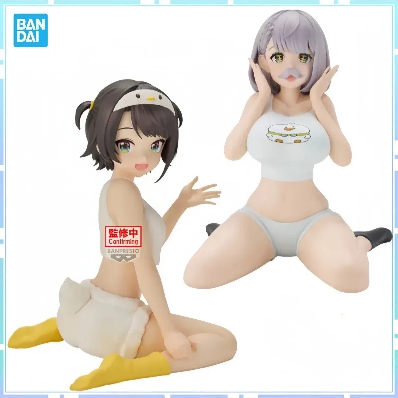 

Bandai Banpresto Official Anime Hololive IF Relax time Oozora Subaru Shirogane Noel PVC Action Figure Collectible Model Toy Gift