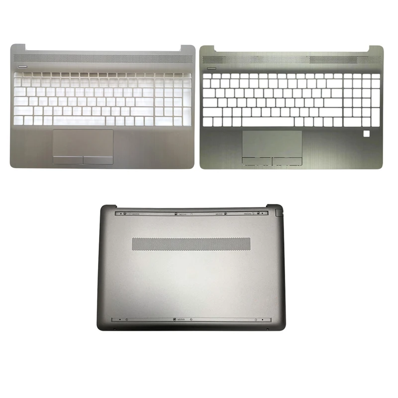 

Pop Laptop Palmrest Upper Case Top Cover/Bottom Case For HP15S-DU 15S-DY 15-DW TPN-C139 Silver