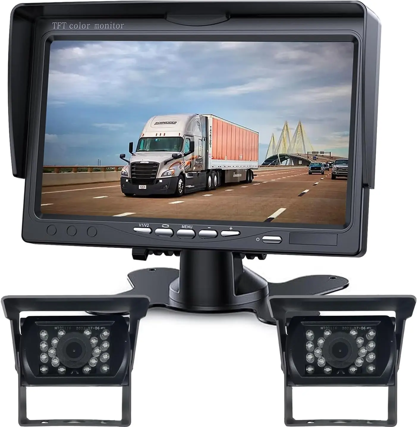 Dual Backup Camera Kit - 7