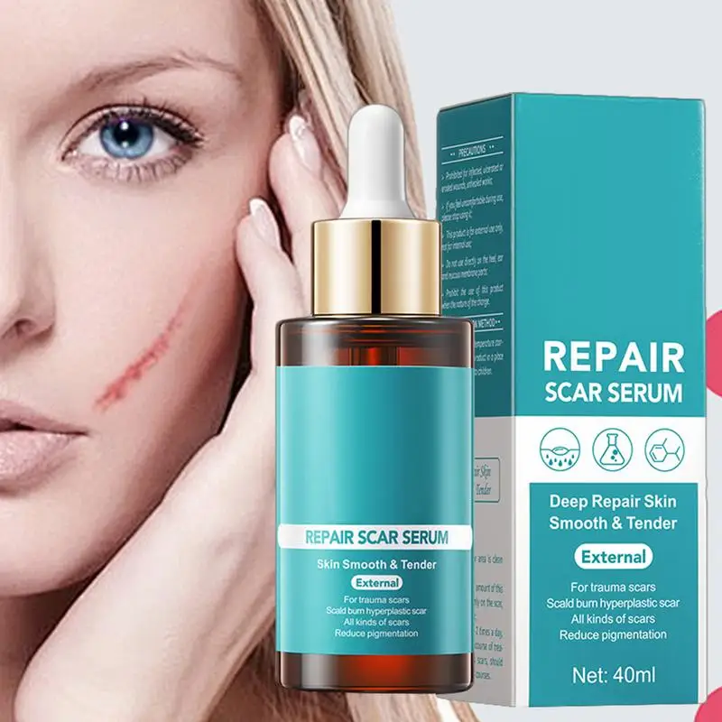 Concentrated Scar Essence Brightening Essence Stretchmark Liquid Skin Smooth & Tender Scar Repair Solution Non-Greasy Skin Care