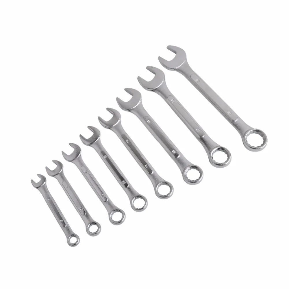 1PC Combination Spanner 6-13MM for Selection CR-V, Metric Size, Juego de Llaves Combinadas, Combination Wrench for Home Use