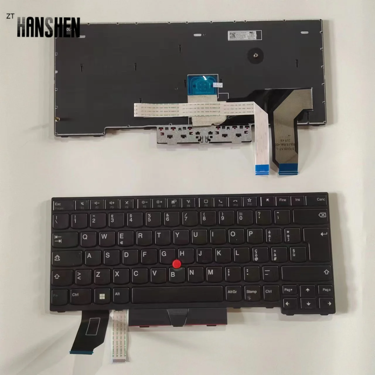 HANSHEN ABD Laptop Klavye LENOVO Thinkpad L14 L15/T14 P14S Gen1 Gen2/T15 P15S/E15 Gen 2 R15/T14S Gen1/E14 R14 S3 GEN2