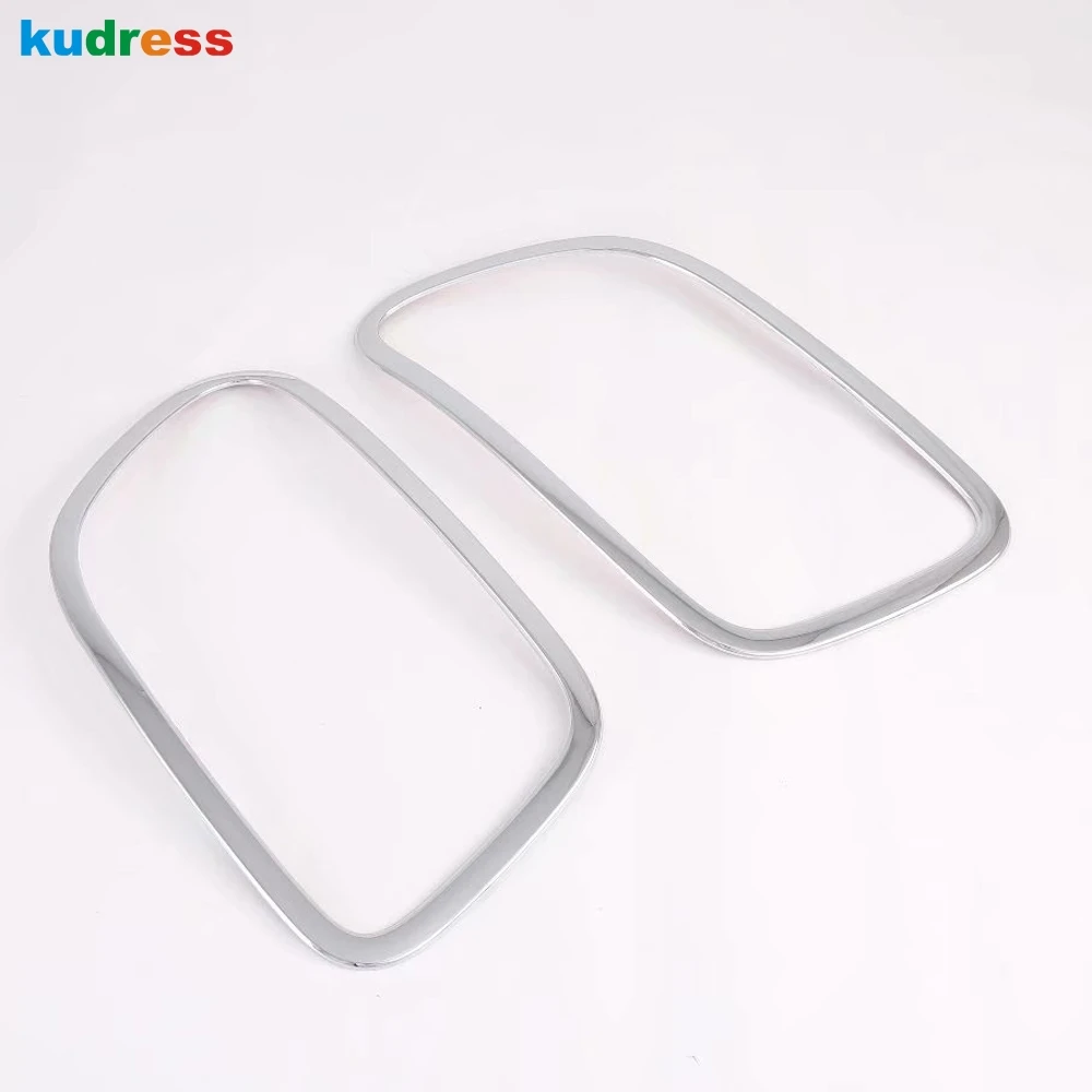 Front Head Light Lamp Cover Trim For Hyundai Venue 2019 2020 2021 2022 2023 2024 Carbon Car Headlight Eyelid Strip Accessories