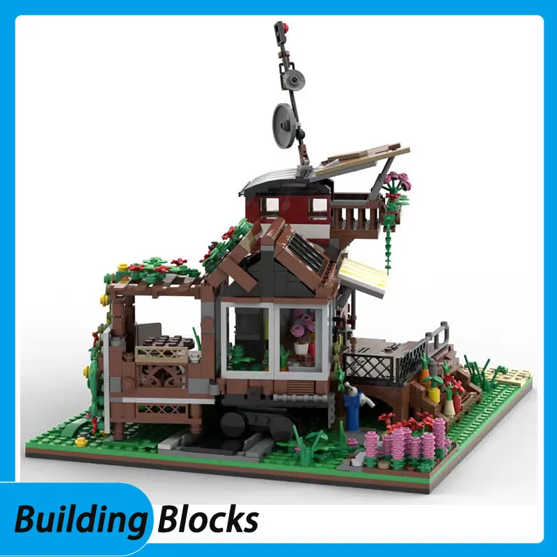 

Small particle assembled building blocks MOC-241834 1330pcs Castle building construction toy 3D model gift Puzzle boy DIY orname