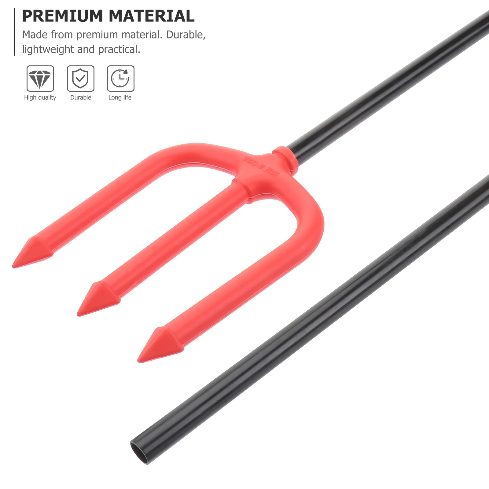 

3pcs Halloween Trident Cheering Stick Premium Pe Durable Party Supplies Night Treat Or Trick Cosplay Wand