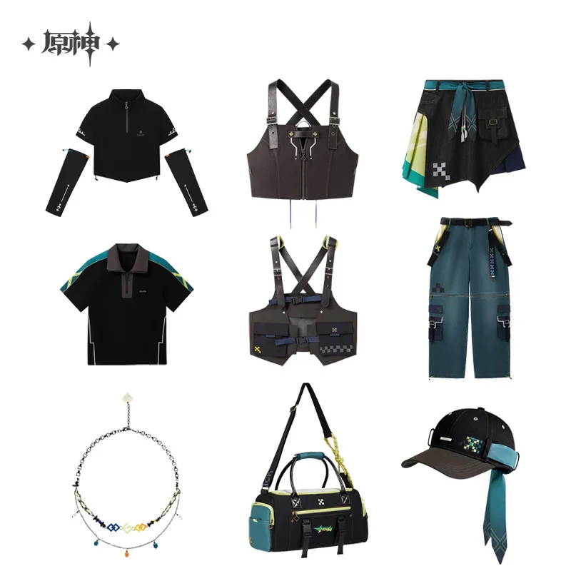 

Sunsyea Genshin Impact Official Merch miHoYo Original Kinich Series Clothes