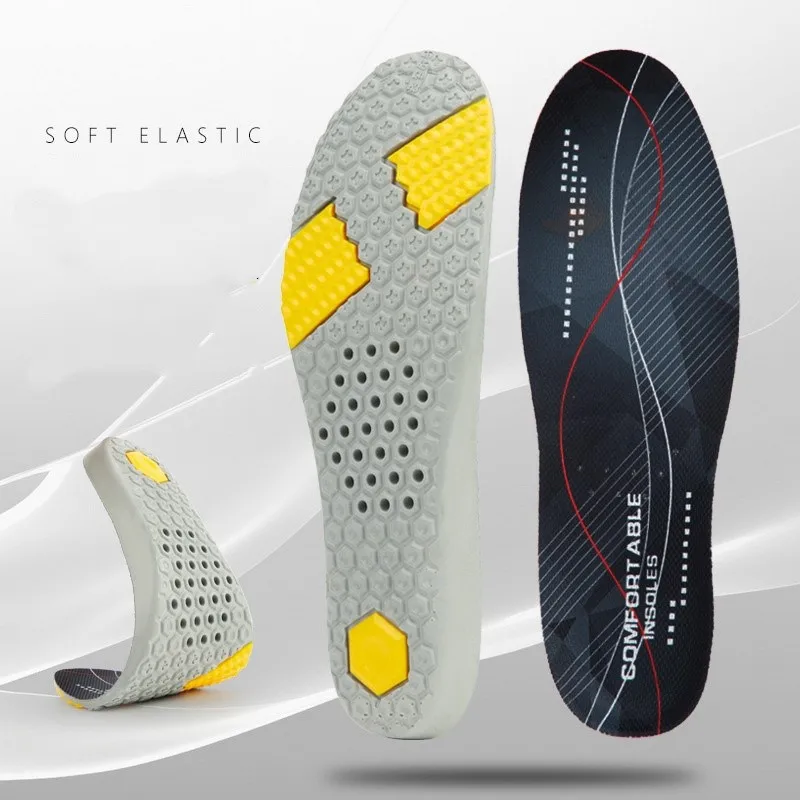 

Sports Insoles Shock-absorbing Sweat-absorbing Soft Soles Air Cushion Basketball Shock-absorbing High-elasticity Insoles