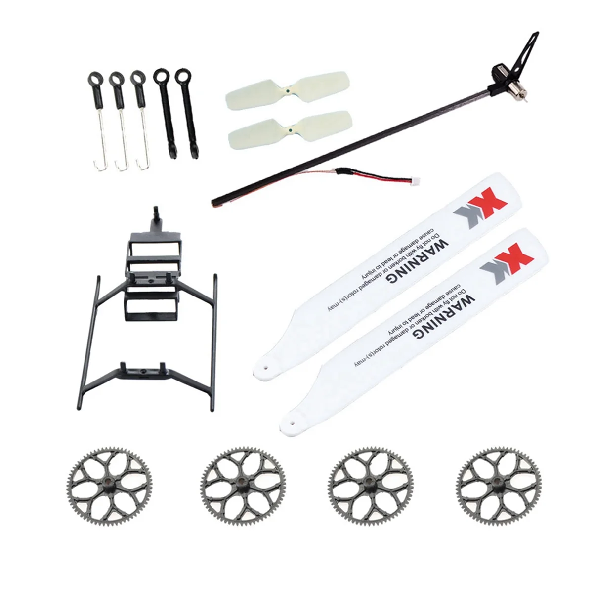 RC Helicopter Replacement Parts Kit for WLtoys XK K110,K110S RC Helicopter Upgrade Parts