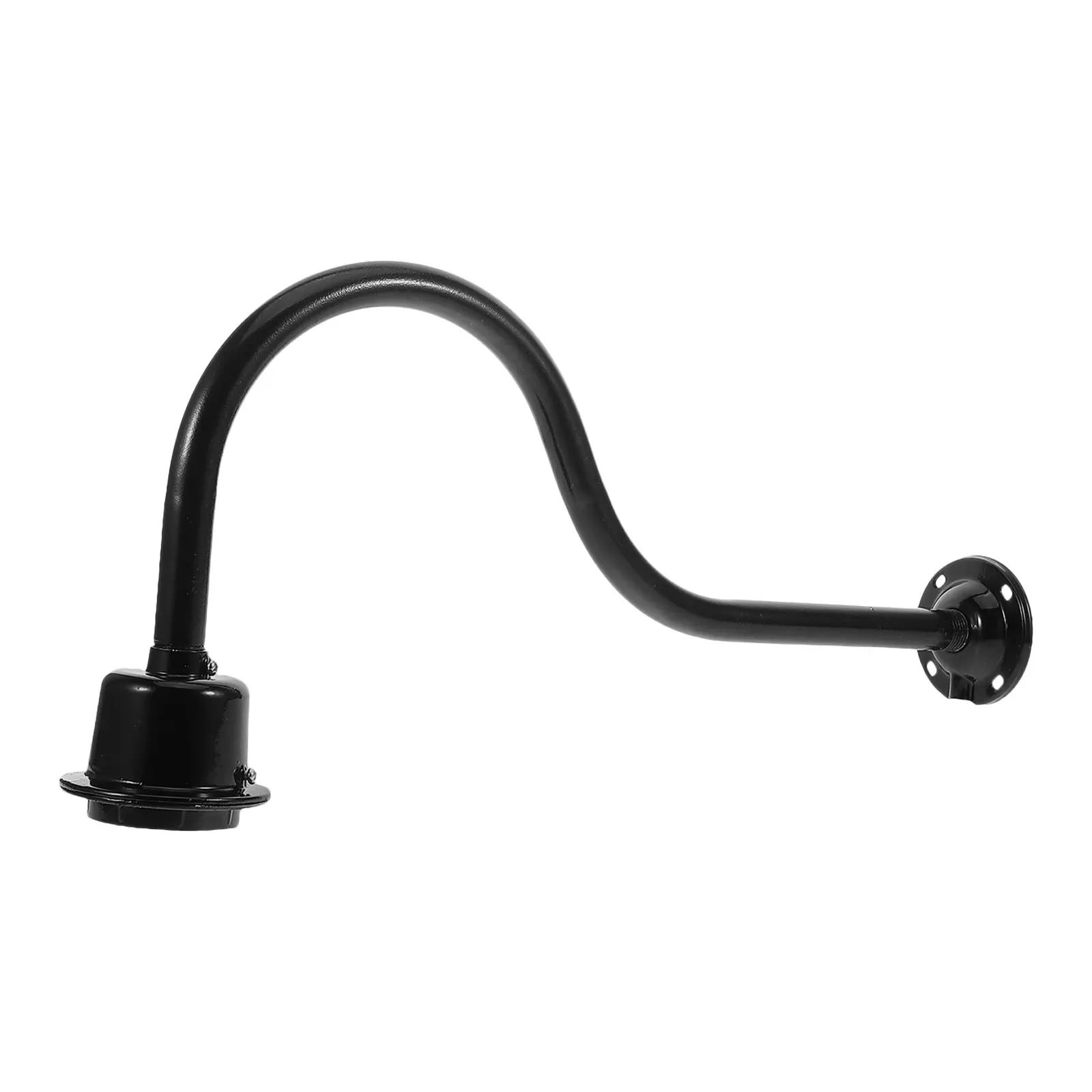 

Waterproof Outdoor Light Pole Adjustable Bent Arm Rustproof Durable All Weather Garden Storefront Signage Lighting Column Holder