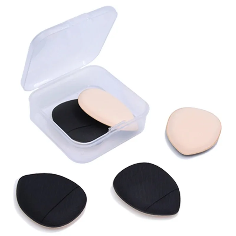 5/10Pcs Mini Finger Puff Foundation Kleine Air Kissen Pulver Schwamm Gesicht Concealer BB Creme Kosmetische Applikator Make-Up werkzeuge – Detail 15