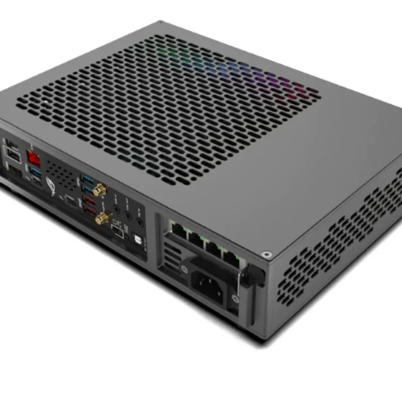3.16L Mini ITX Computer Case DC-RLY V3 Soft Router Chassis Support Built-in And External Power Supply