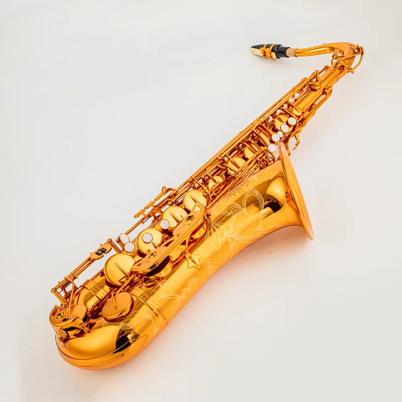 French manufacturing Custom Mark VI Saxophone High Quality Tenor Saxophone  Coffee color  copper  Brass With mouthpiece