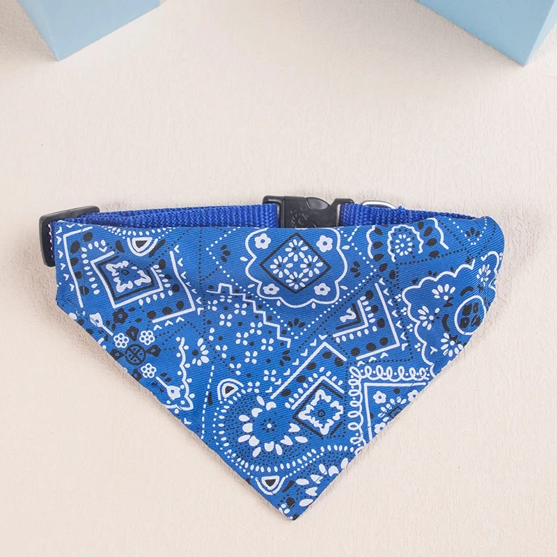 Adjustable Triangular Bandage For Pet Dog Cat Washable Scarf Bandana Collar Bibs Cat Neck Decor Birthday Party Dress Up