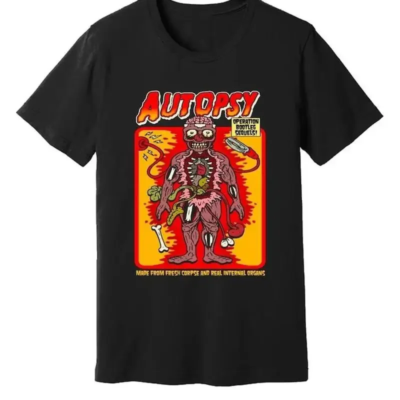 Autopsy Operation Zombie Horror Game Psychobilly Punk T Shir T shirt