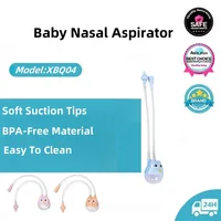 Newborn Baby Nasal Aspirator Suction Device - Nose Cleaner Sucker for Children Health Care Protection Baby Care Suction Tool