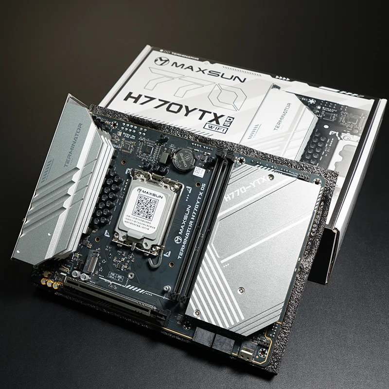 Installed Ape&Mingxuan H610/H770YTX Main Board M.2 Aluminum Alloy Heat Dissipation Armor Main Board Heat Sink Heat Sink