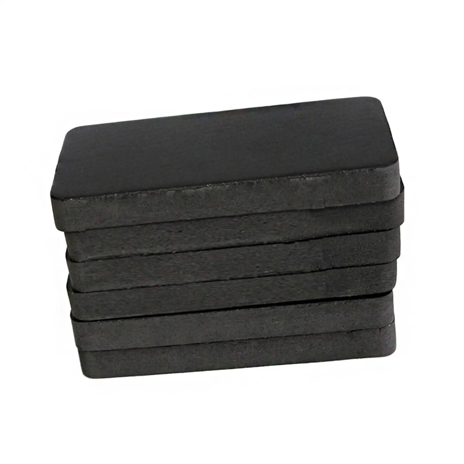 6 Pieces Treadmill Cushion Portable Shockproof Equipment Mat for Bike Weight Benches
